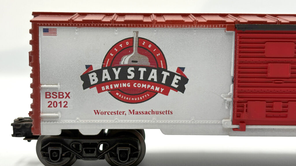 Baystate Club Car in logo