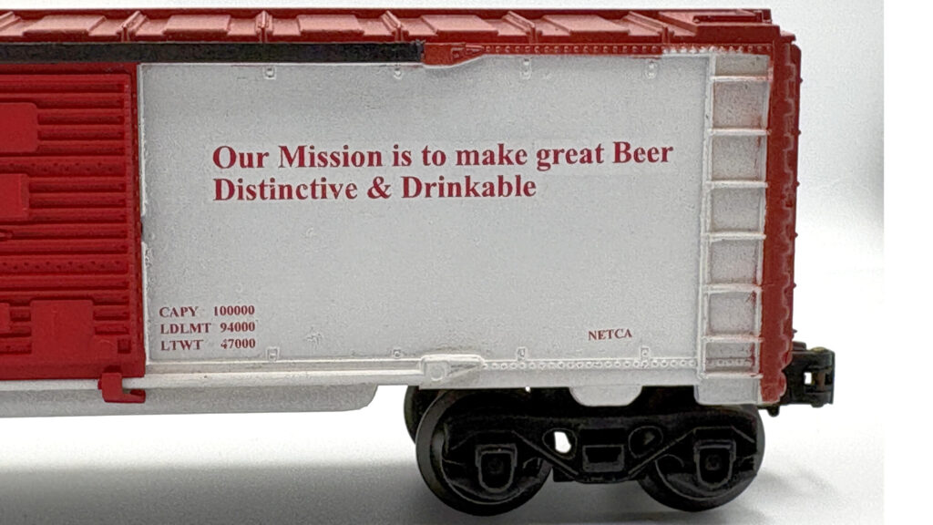 Baystate Club Car in text